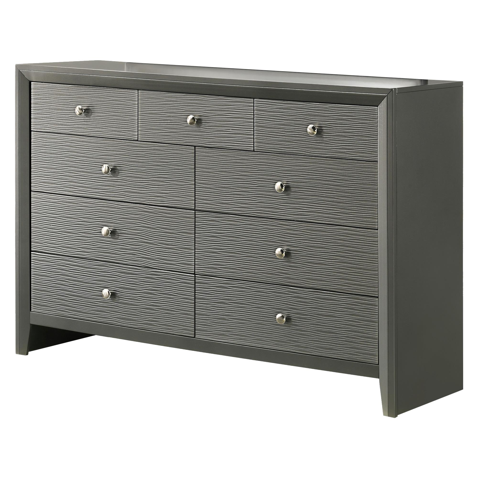 Crown Mark Denker B4715-1 Dresser - Gunmetal IMAGE 1